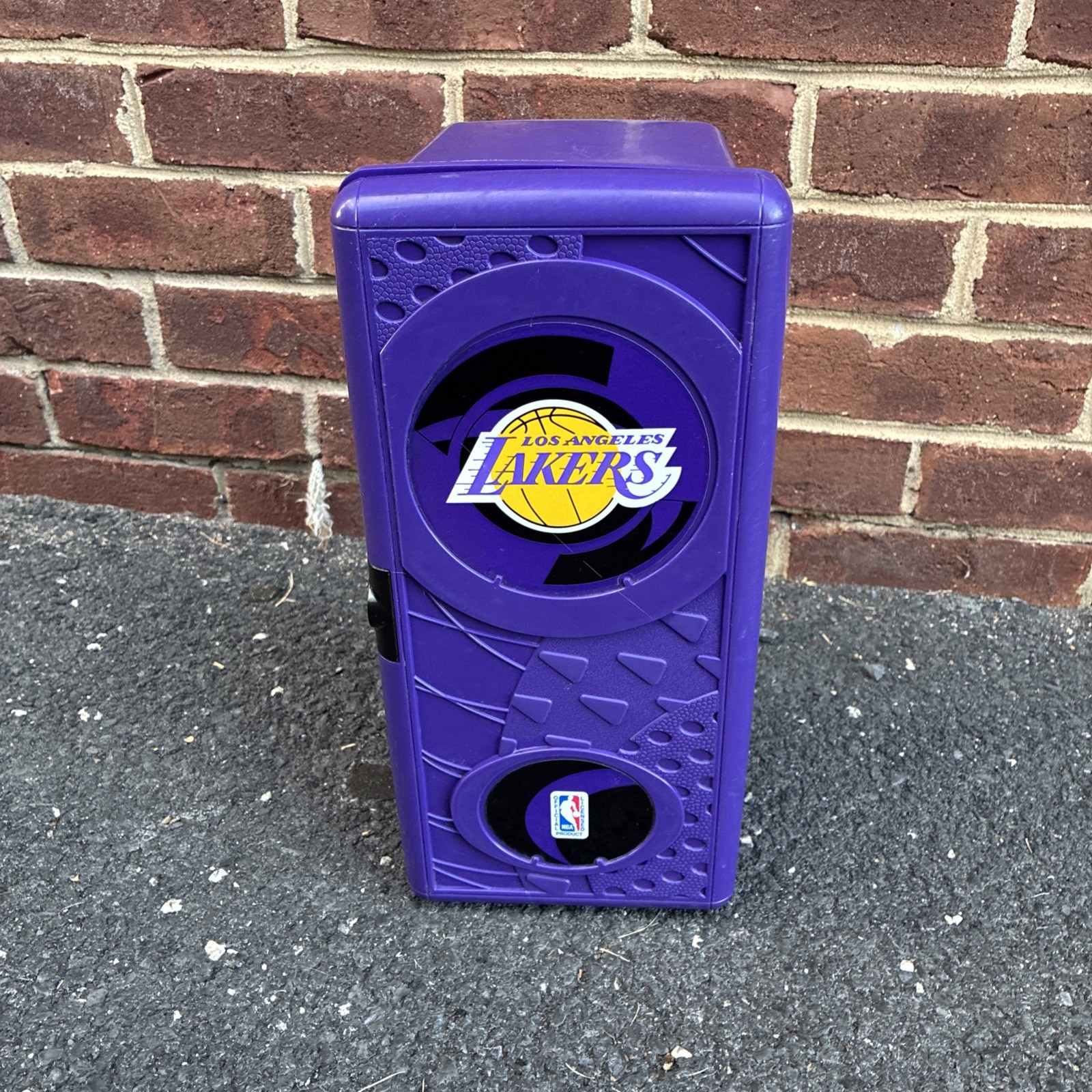 Vintage Los Angeles Lakers  CD Storage Case Locker