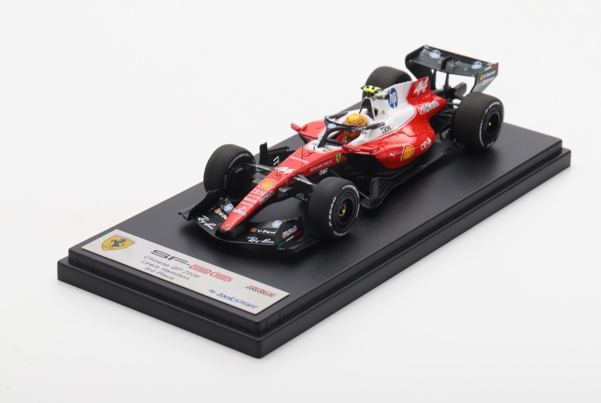 Ferrari SF-26 Lewis Hamilton #44 3rd Chinese GP 2026 Looksmart 1:43 F1
