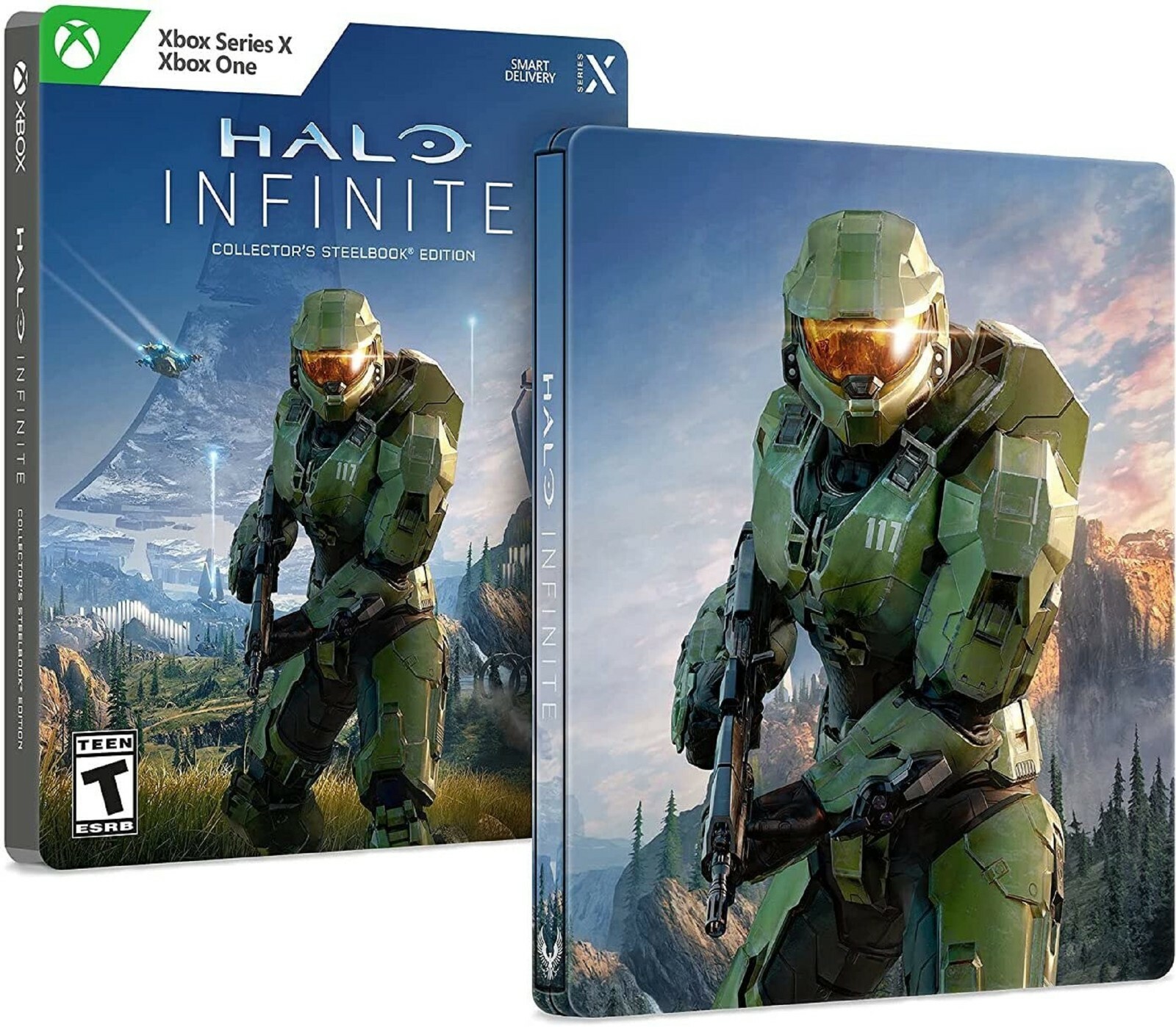 Halo Infinite Collector's Steelbook Edition (Xbox Series X & Xbox One) NEW