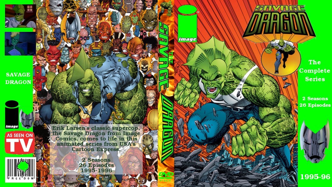 Savage Dragon The Complete DVD Series
