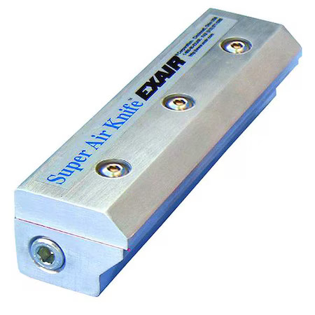 Exair 110006 Air Knife, 1/4 In Npt, 6 In L, Al Exair 110006 Air Knife, 1/4 In Npt, 6 In L, Al