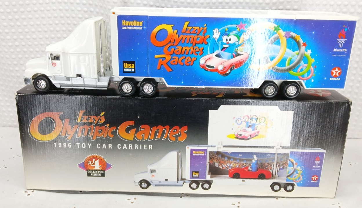1996 TEXACO HAVOLINE Olympic Games  Tanker Truck Vehicle 1:24 NIB 