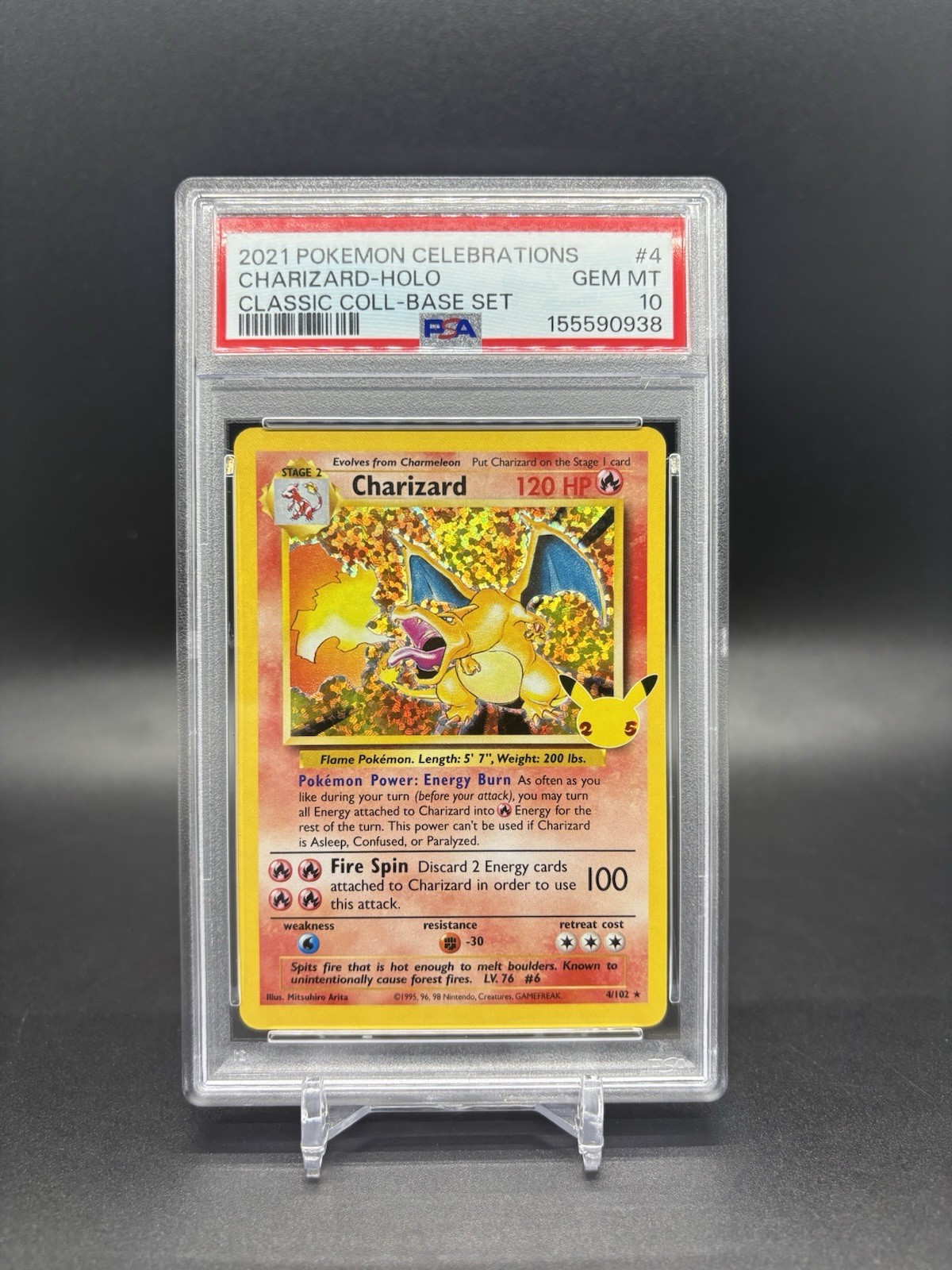 Pokemon Celebrations 2021 - Charizard Blastoise Venusaur Holo Set - PSA 10 Pokemon Celebrations 2021 - Charizard Blastoise Venusaur Holo Set - PSA 10