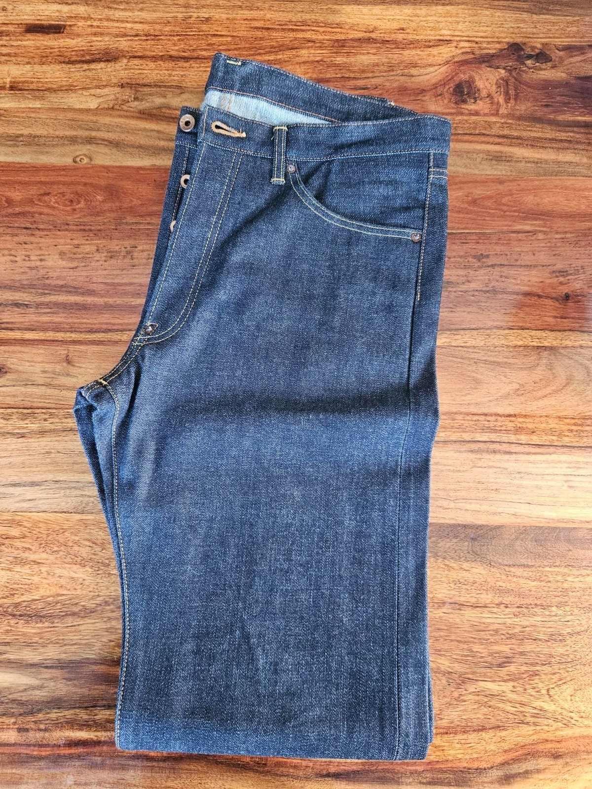 Vintage EDWIN Nashville Selvedge Jeans 0865B Rigid M I Japan NWOT W36 L34 2005