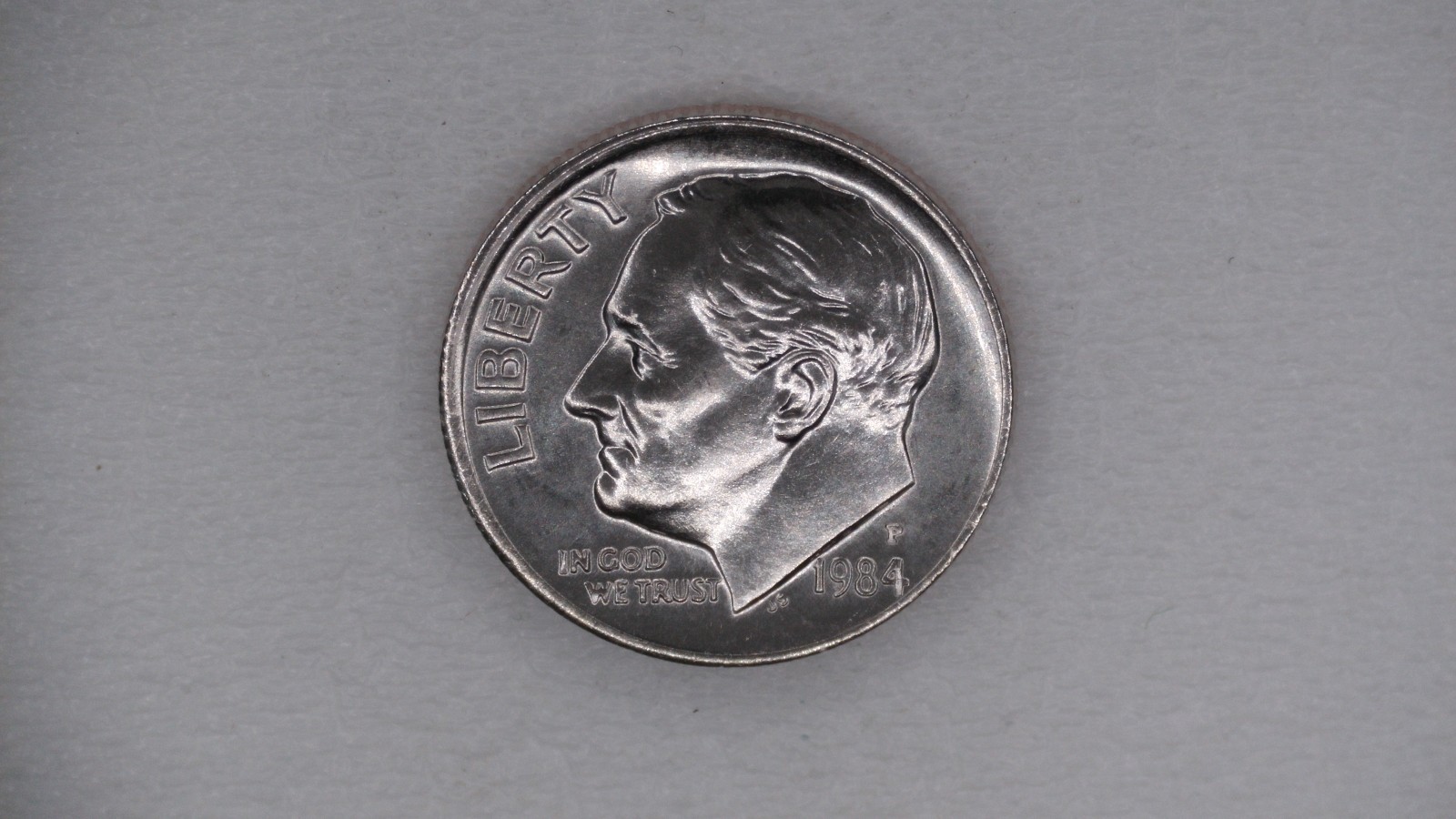 1984 P Roosevelt Dime Full Band Uncirculated BU From Mint Set *Free Shipping*