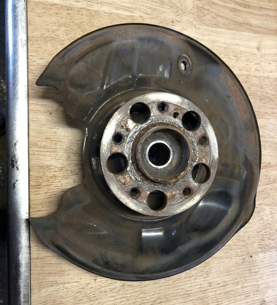 2001-2007 Mercedes W203 C230 C240 Rear Left Driver LH Knuckle Stub Axle RWD OEM