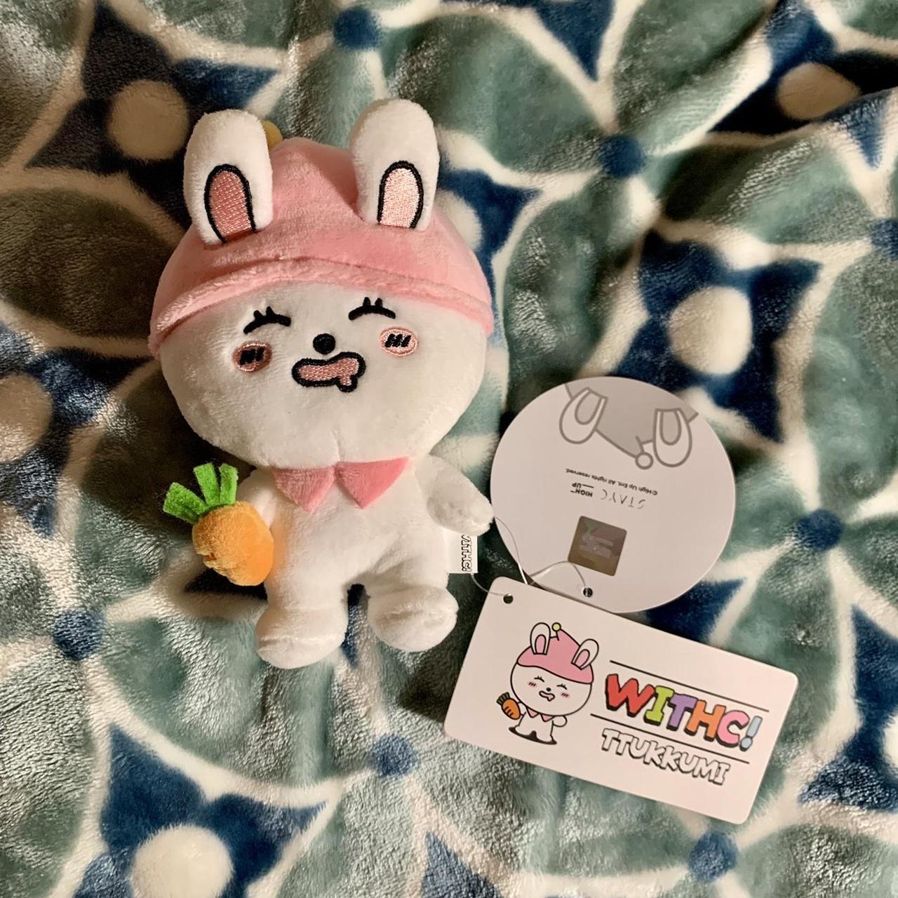 STAYC OFFICIAL WITHC PLUSH DOLL 4TH ANNIVERSARY SOUNDWAVE POP-UP MD NEW TAG