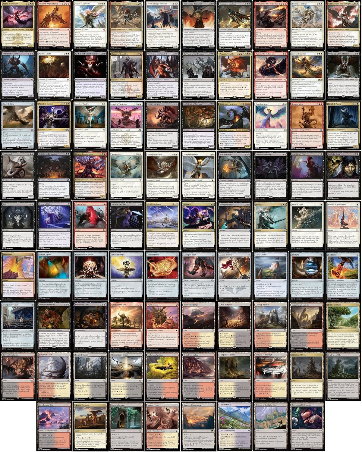 Kaalia of the Vast Elite Commander Deck - Powerful Mardu EDH 100 Cards