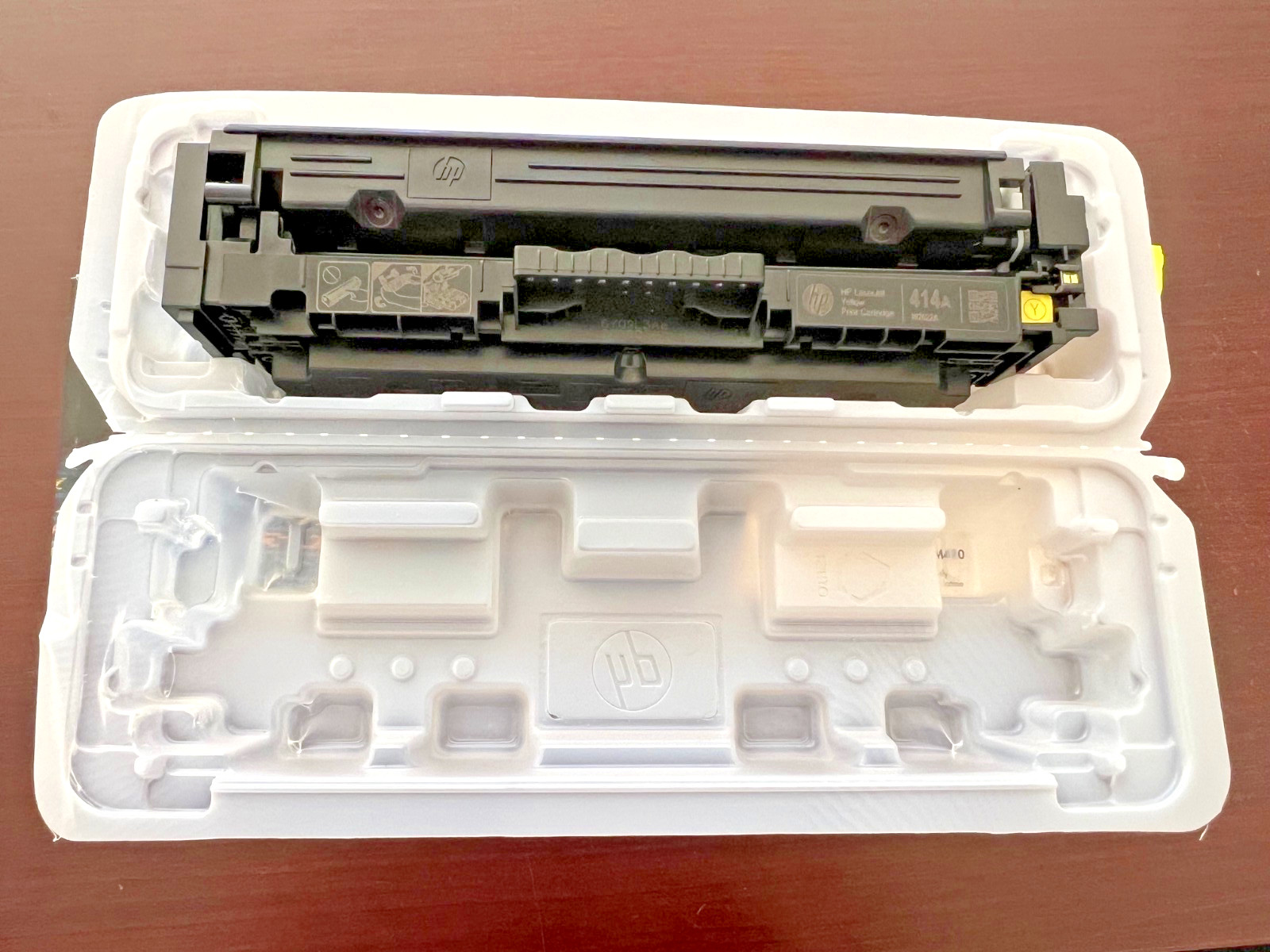 Genuine New HP 414A Yellow LaserJet Toner Cartridge W2022A OEM New Open Box Genuine New HP 414A Yellow LaserJet Toner Cartridge W2022A OEM New Open Box