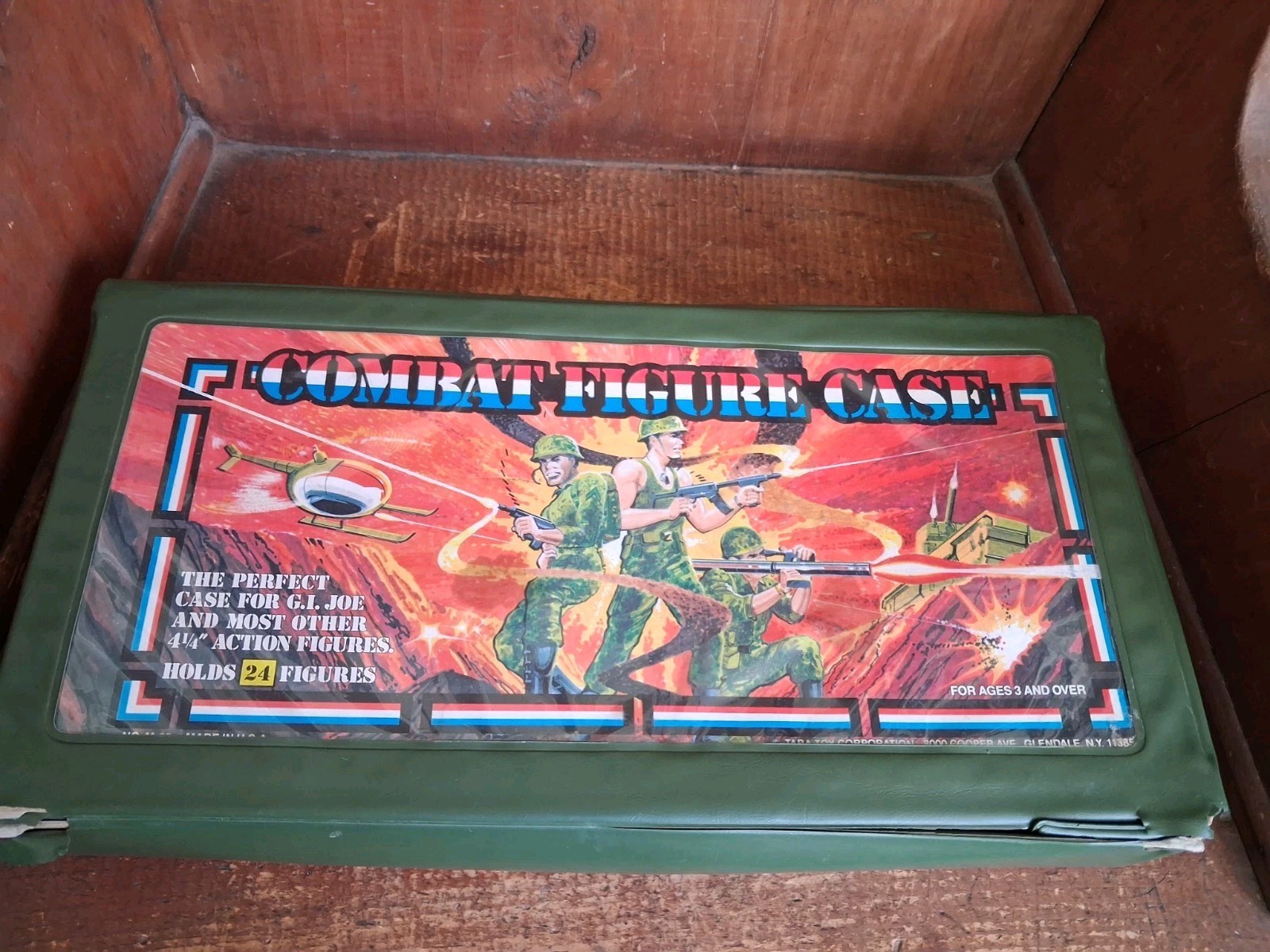 VTG G.I. JOE TARA TOYS CORP. COMBAT FIGURE CASE W/TRAYS 15\ VTG G.I. JOE TARA TOYS CORP. COMBAT FIGURE CASE W/TRAYS 15\