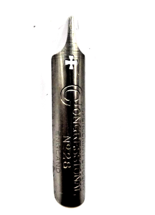 Spencerian Vintage #28 Congressional Gray Steel Dip Pen Nib-new-sale for one nib Spencerian Vintage #28 Congressional Gray Steel Dip Pen Nib-new-sale for one nib