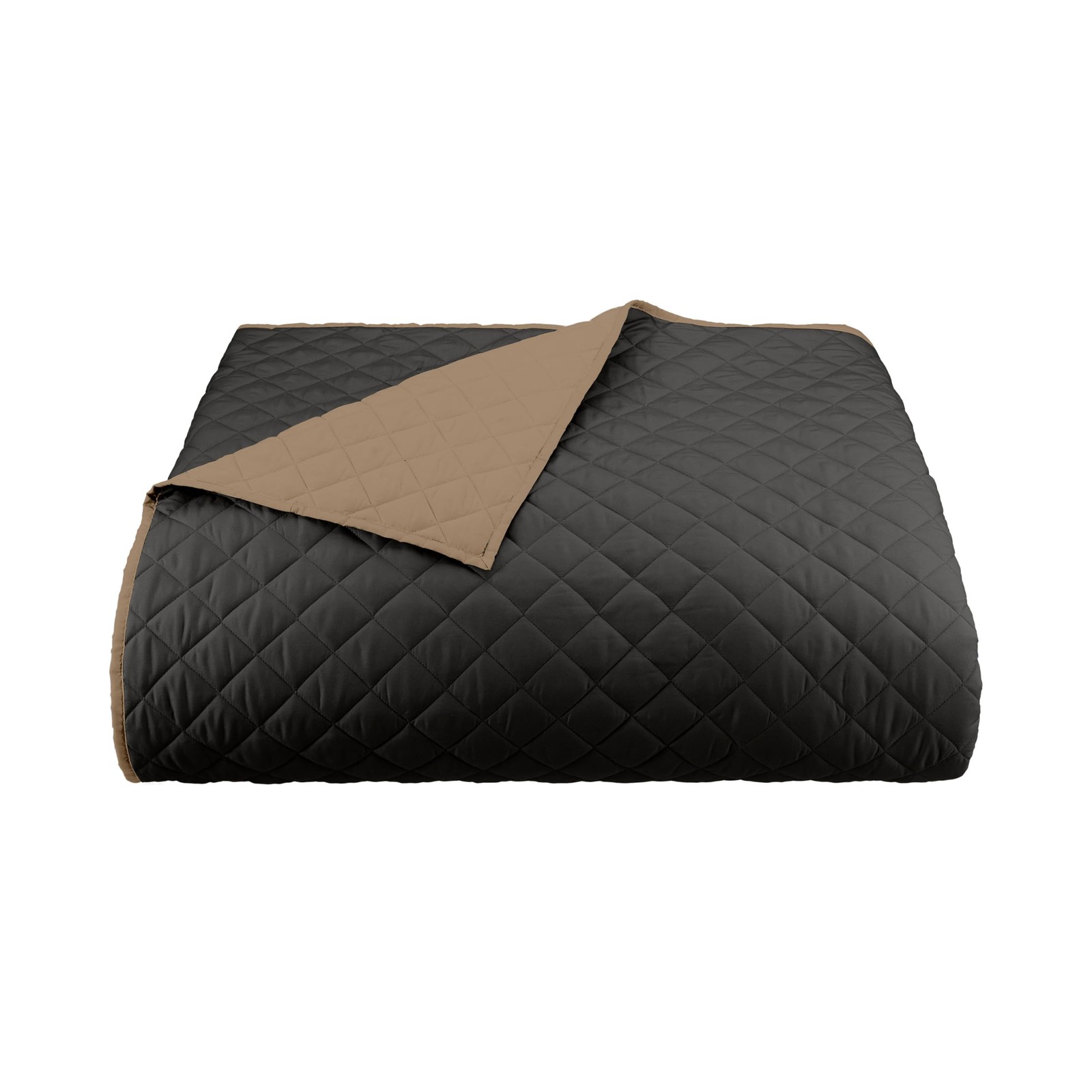 Martex Reversible Coverlet Full Queen Graphite/Khaki Martex Reversible Coverlet Full Queen Graphite/Khaki