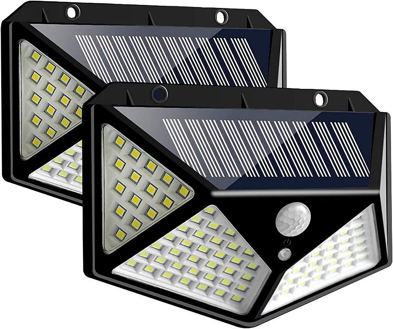 2 Pack WALL RV Solar Light, Motion Sensor RV Porch and Awning Lights, Solar