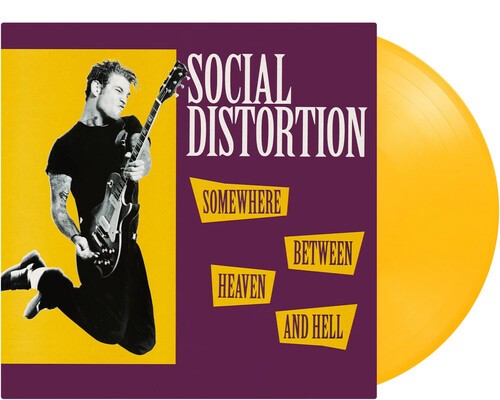 Social Distortion - Somewhere Between Heaven & Hell - Limited 180-Gram Yellow Co