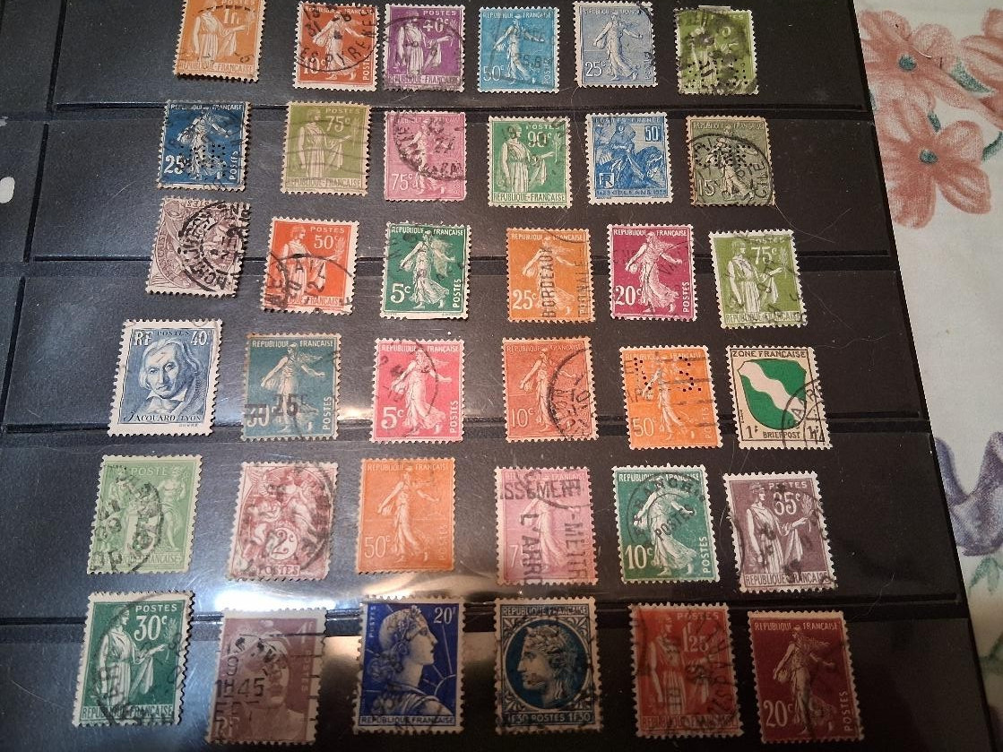 FRANCE USED CLASSIC ISSUES MIX VARIETY (LOT 43)
