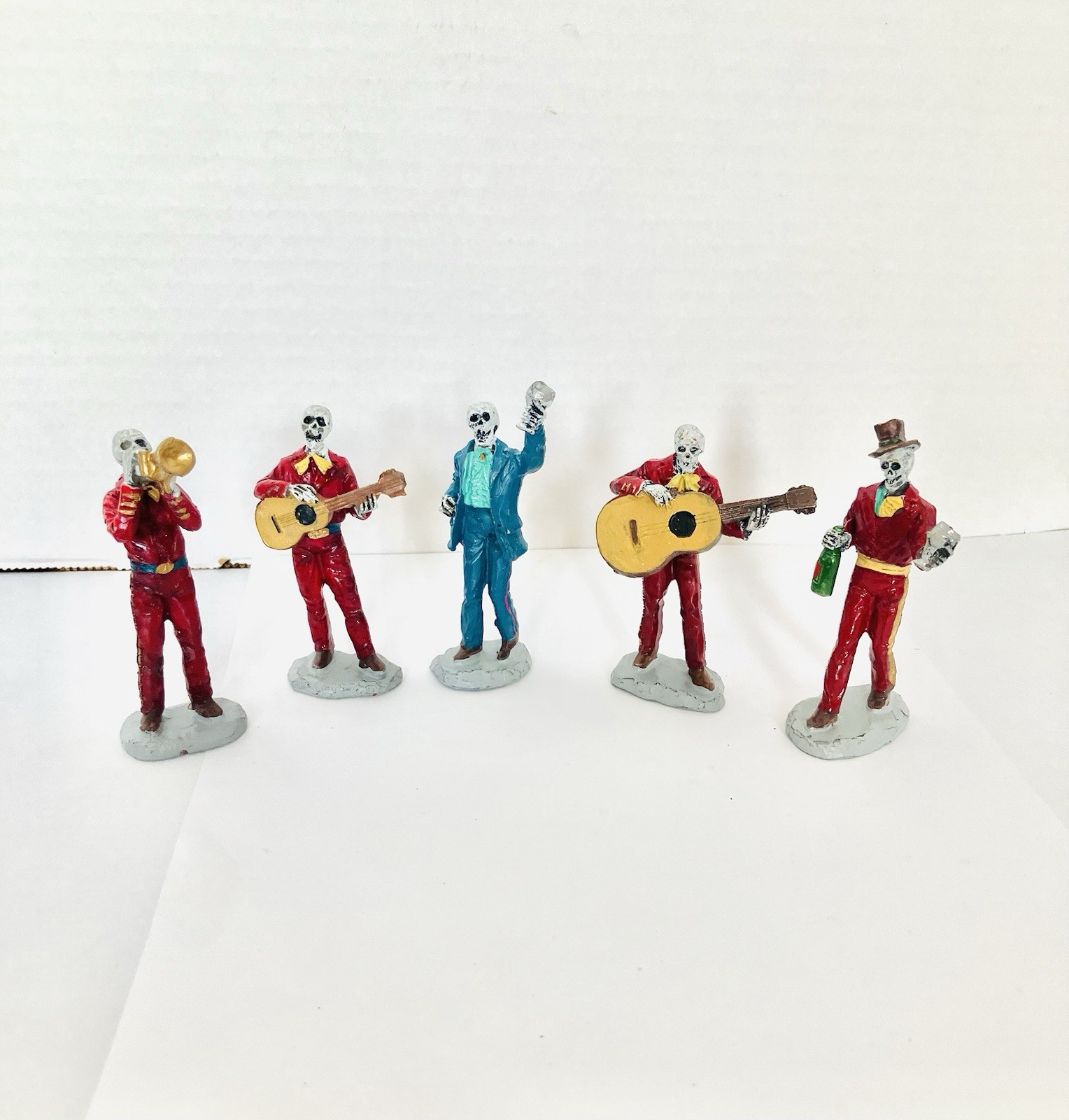 Lemax Spooky Town Fiesta De Los Muertos Set Of 5 Figures