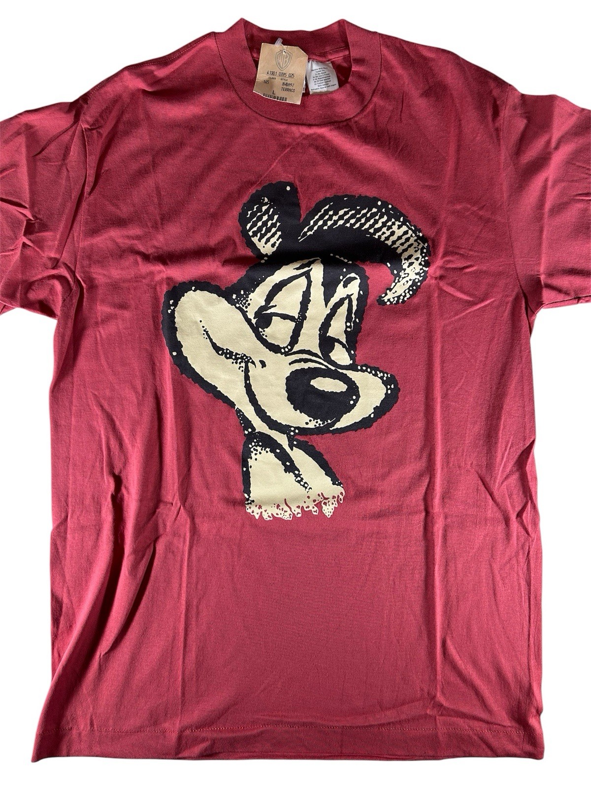 VTG NWT Single Stitch 90s Pepe Le Pew Penelope Mon Cherie TShirt SZ Large