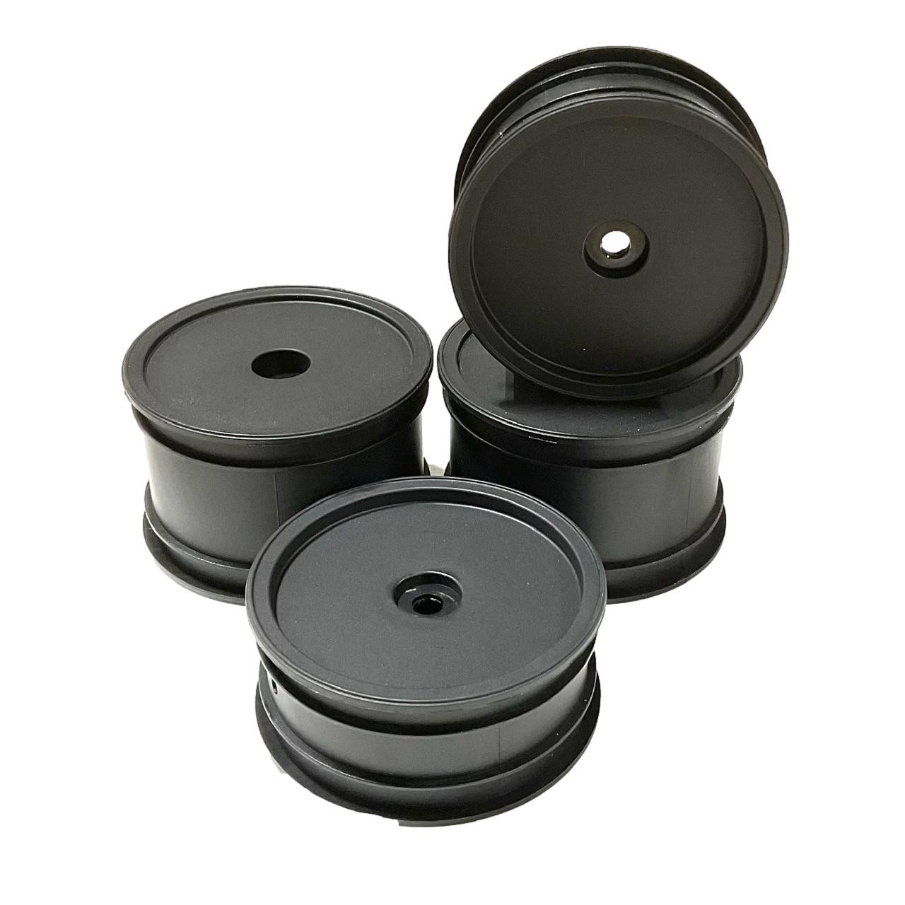 Quasi Speed 2.2 Wheel Set of 4 (2 Front - 2 Rear) 12mm Hex Black QS-1612BL Quasi Speed 2.2 Wheel Set of 4 (2 Front - 2 Rear) 12mm Hex Black QS-1612BL