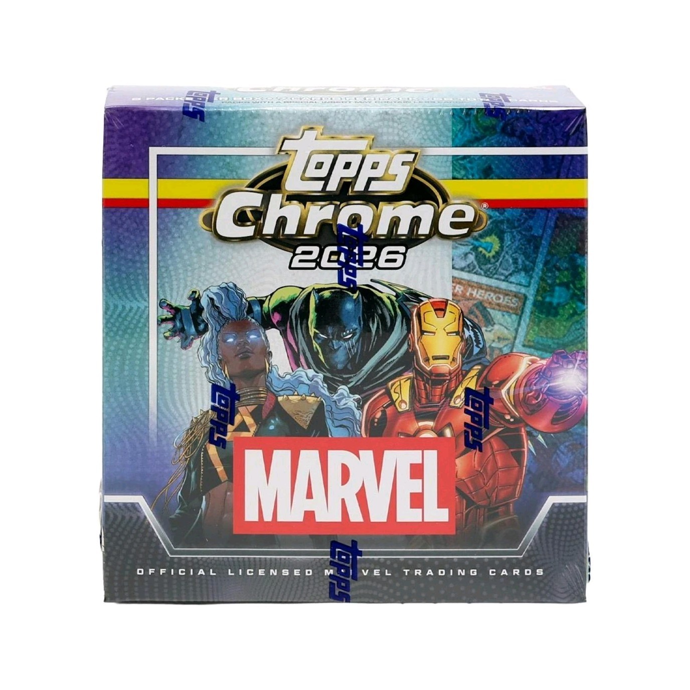 Topps Chrome 2026 Marvel Mega Box Topps Chrome 2026 Marvel Mega Box