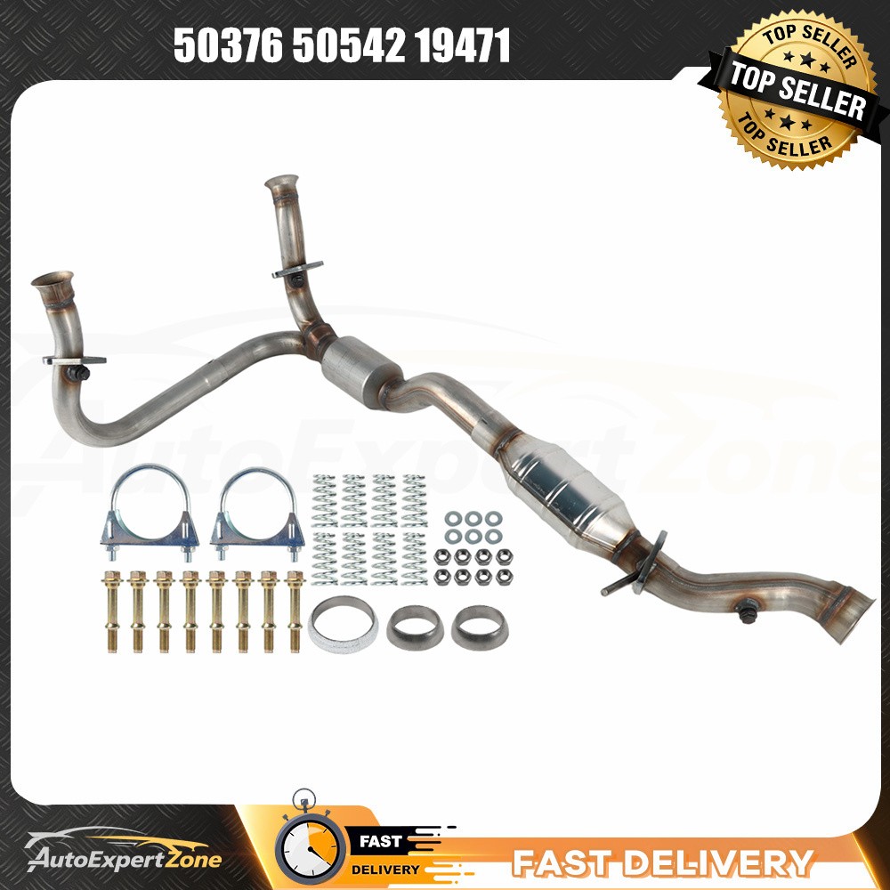 For 2001-2004 Chevrolet S10 GMC Sonoma 4.3L V6 Front Y Pipe Catalytic Converter