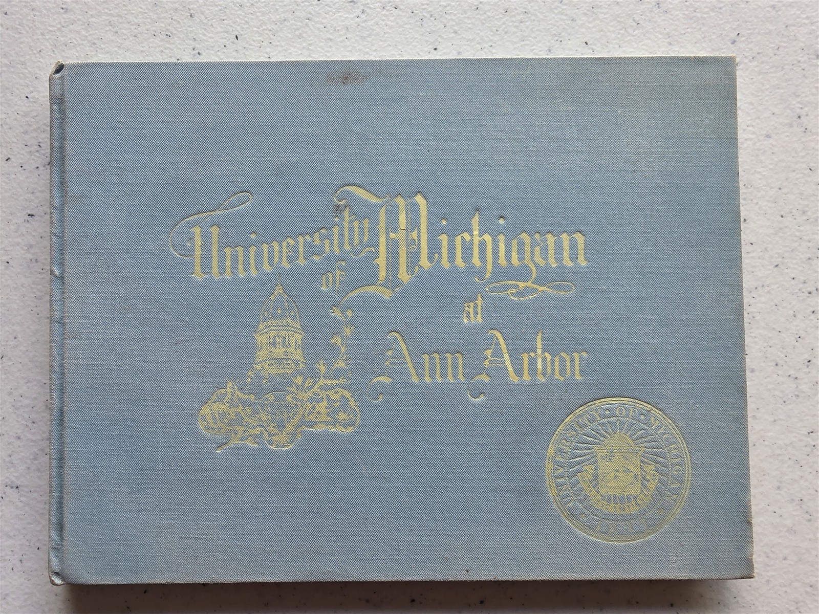 University of Michigan Ann Arbor Antique 1903 Book of Photos, 32 Photogravures