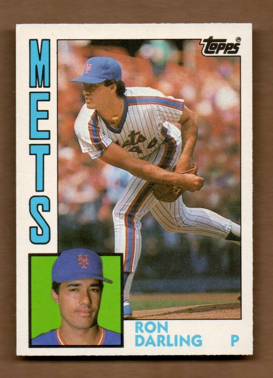 1984 Topps Traded - Ron Darling #27-T ROOKIE NEW YORK METS MINT