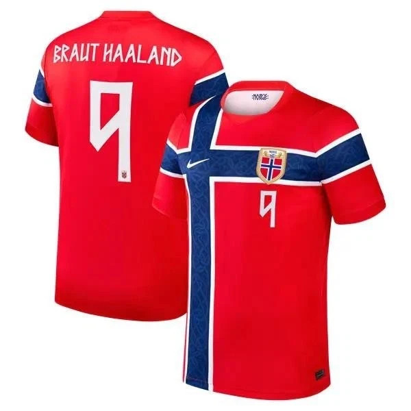 New 2026 NØrway Home Jersey Erling Haaland #9 Norway FANS size S-2XL FAST Ship New 2026 NØrway Home Jersey Erling Haaland #9 Norway FANS size S-2XL FAST Ship