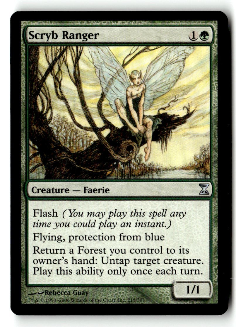 Scryb Ranger Time Spiral [TSP - 215] Magic Uncommon LP