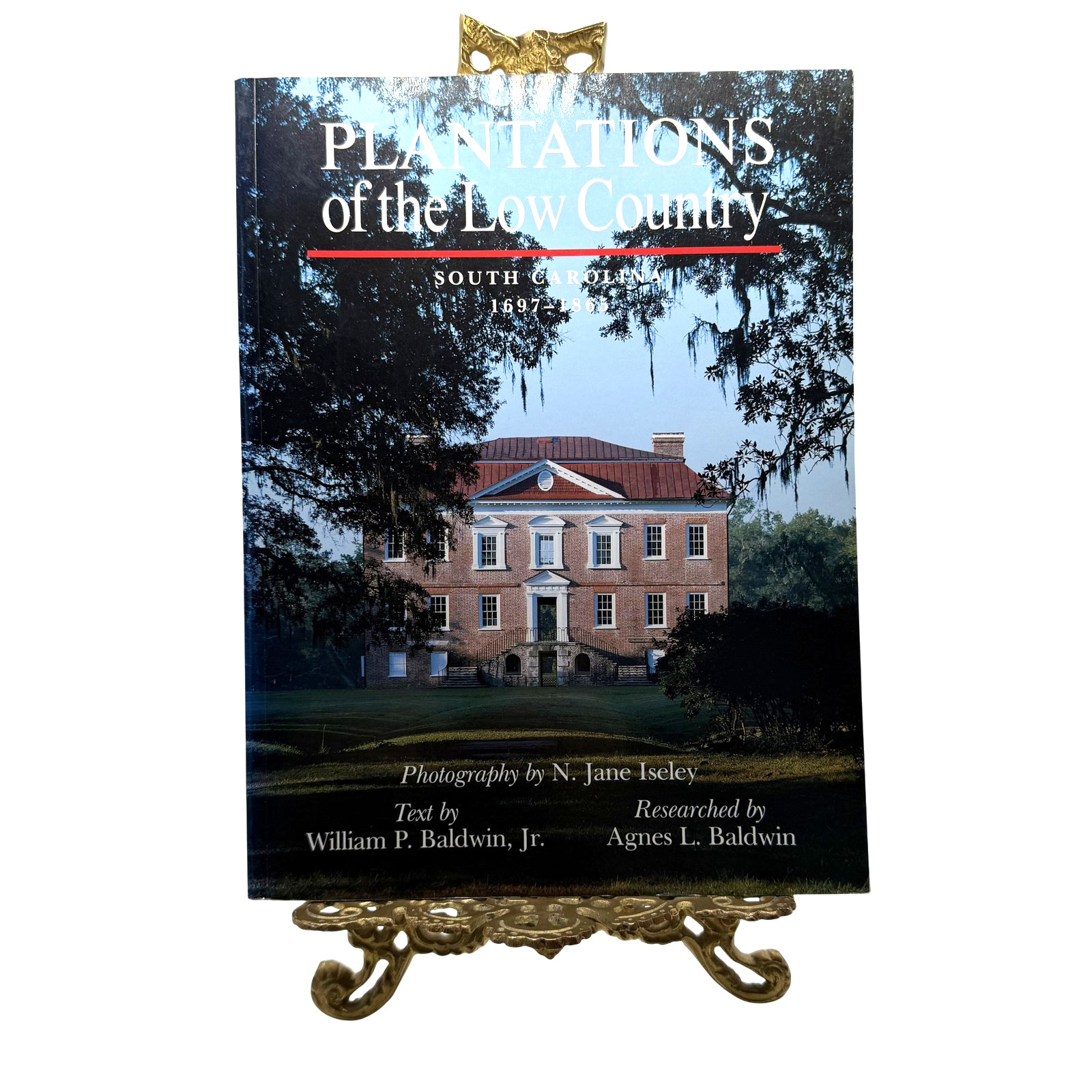 Vintage 1994 Plantations Of The Low Country SC 1697-1865 Iseley PB Photo History
