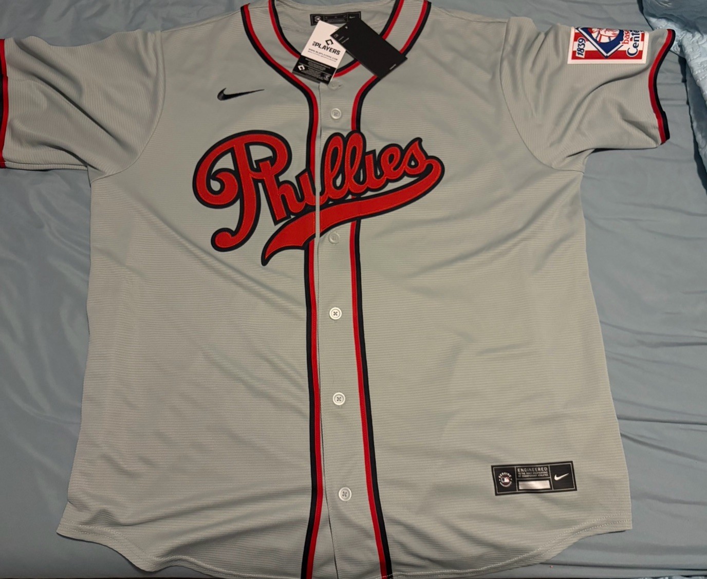 Philadelphia Phillies Jt Realmuto Jersey Field Of Dreams Nike 2026 XL NWT Philadelphia Phillies Jt Realmuto Jersey Field Of Dreams Nike 2026 XL NWT