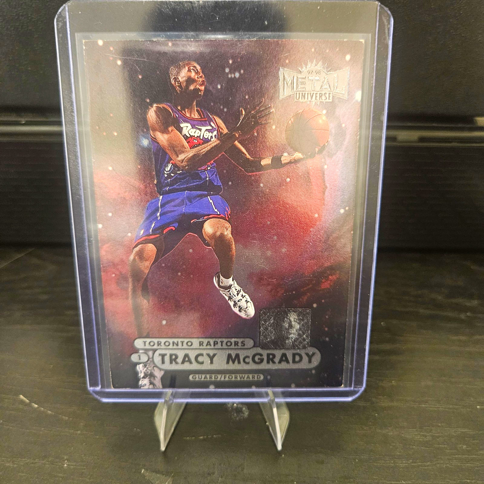 SkyBox Metal Universe 1997-98 Tracy McGrady Rookie Toronto Raptors #36