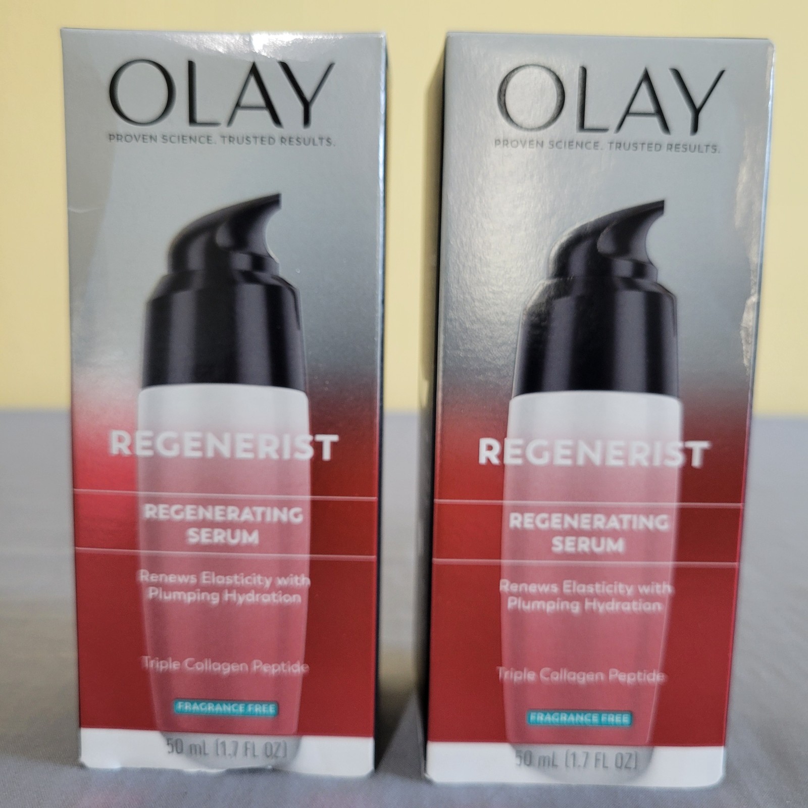 2pk Olay Regenerist Regenerating Serum Fragrance-Free 50ml/1.7fl.oz.