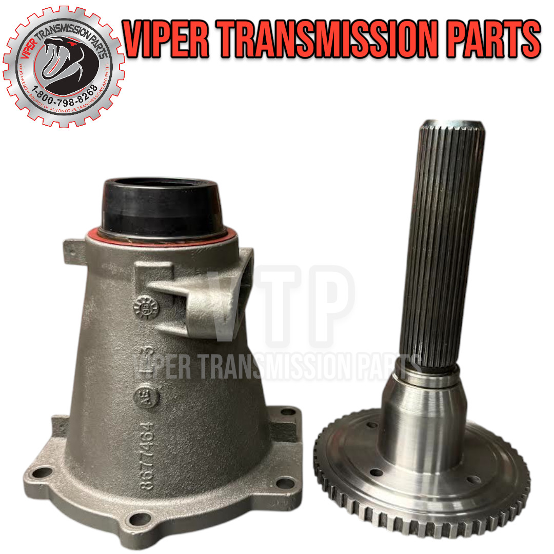 4L80E Transmission 2WD Tail Housing & Output Shaft #8677464 1997-UP 4L80E Transmission 2WD Tail Housing & Output Shaft #8677464 1997-UP