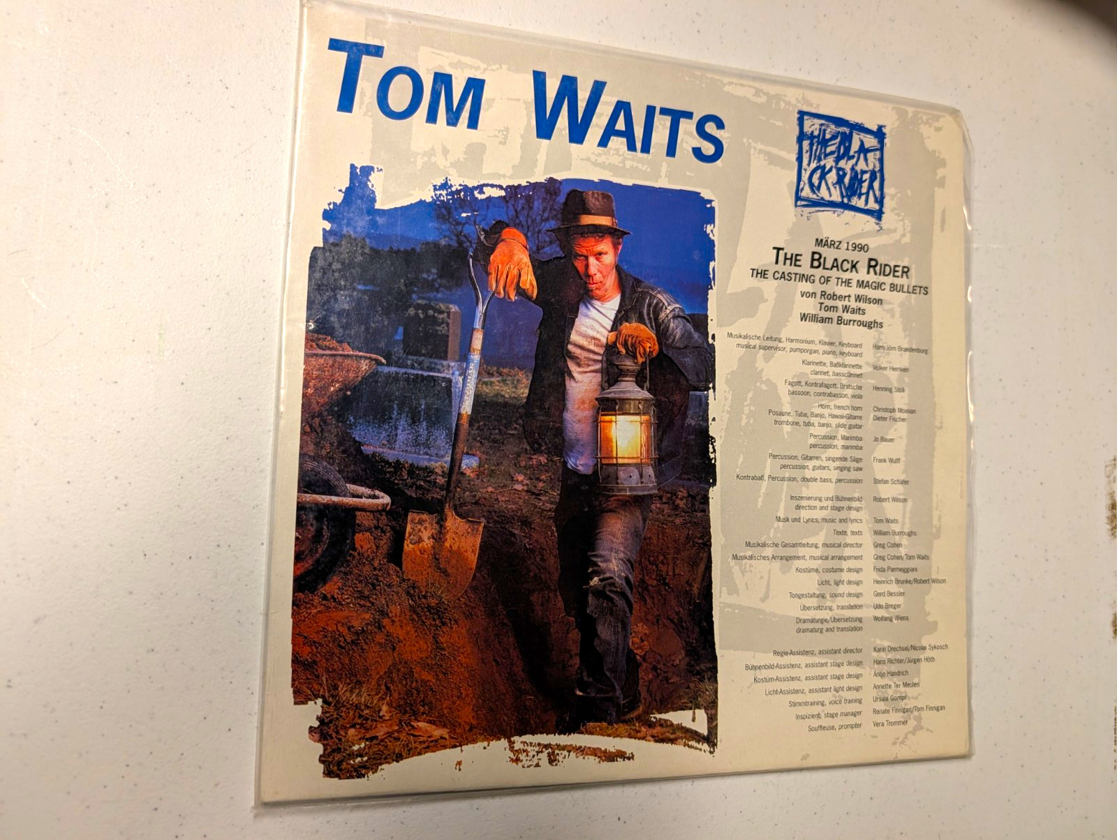 Tom Waits, THE BLACK RIDER, Early 1990 recording with original cast RARE Tom Waits, THE BLACK RIDER, Early 1990 recording with original cast RARE