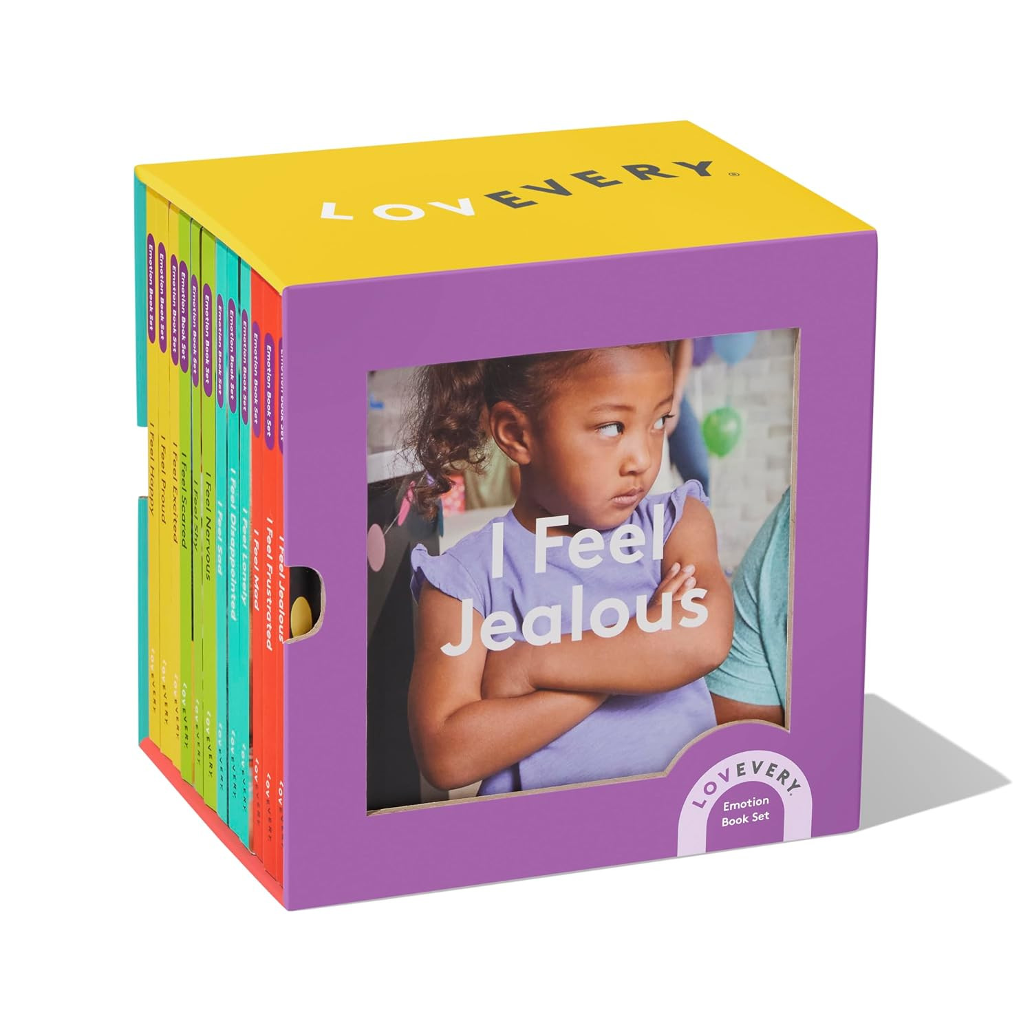 The Emotion Book Set, 12 Books ( Happy, Proud, Excited, Scared, Shy, Nervous, Sa The Emotion Book Set, 12 Books ( Happy, Proud, Excited, Scared, Shy, Nervous, Sa