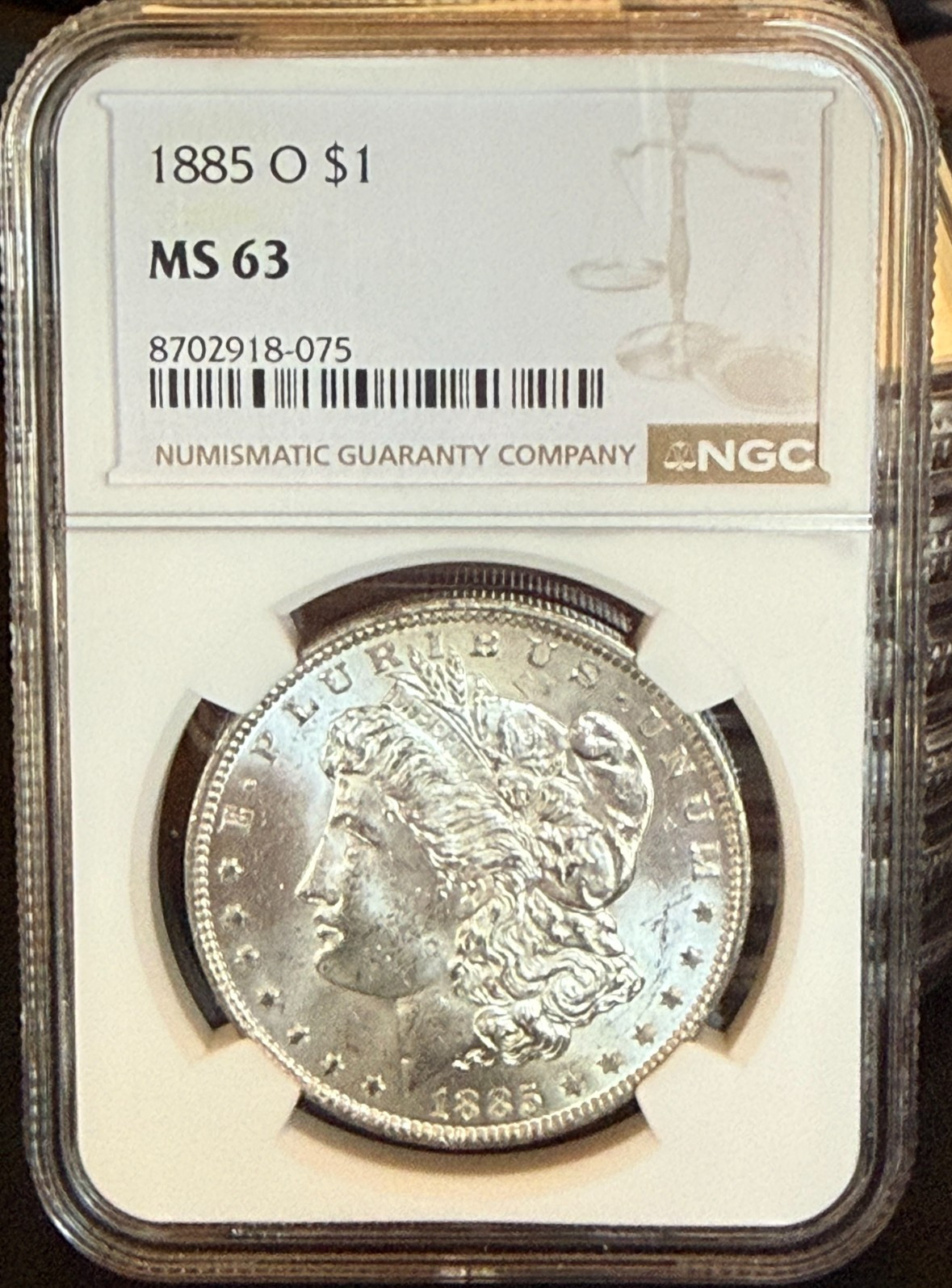 1885-O Morgan Silver Dollar 1885-O Morgan Silver Dollar