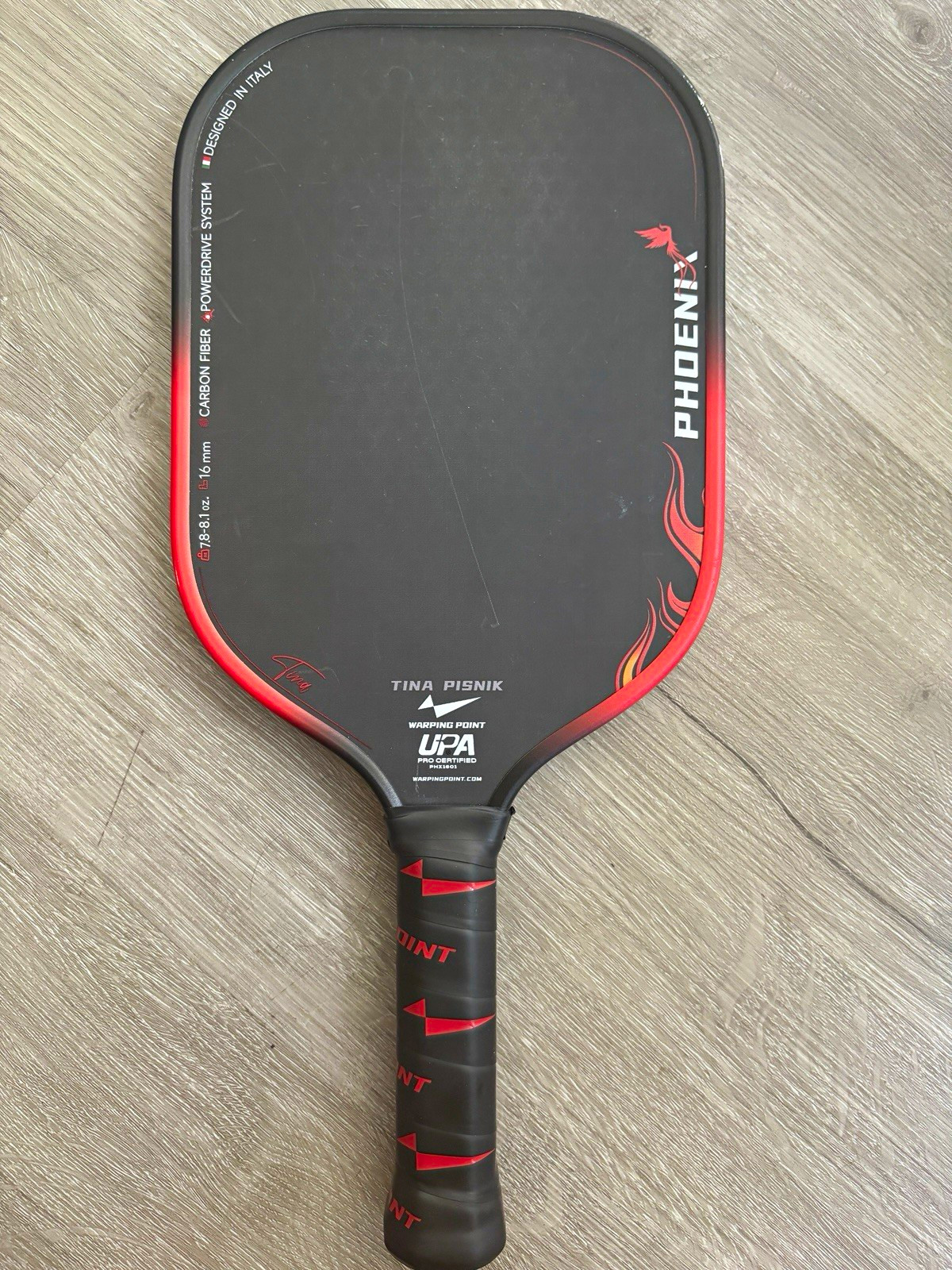 Warping Point Still I Rise 16mm Pickleball Paddle