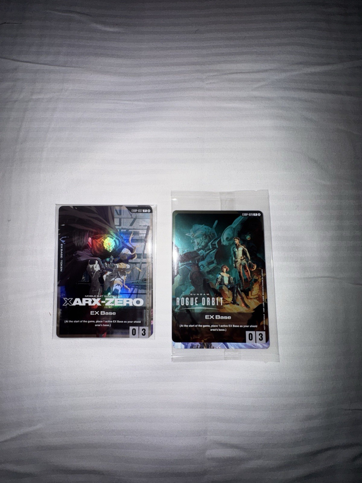 NYCC 2026 EX Base EXBP-037 Gundam SEALED Both 2 Promos ENGLISH Gundam Card Game