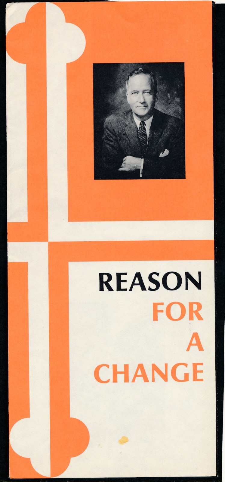 Charles Mathias for US Senate brochure 1968 Maryland MD #45