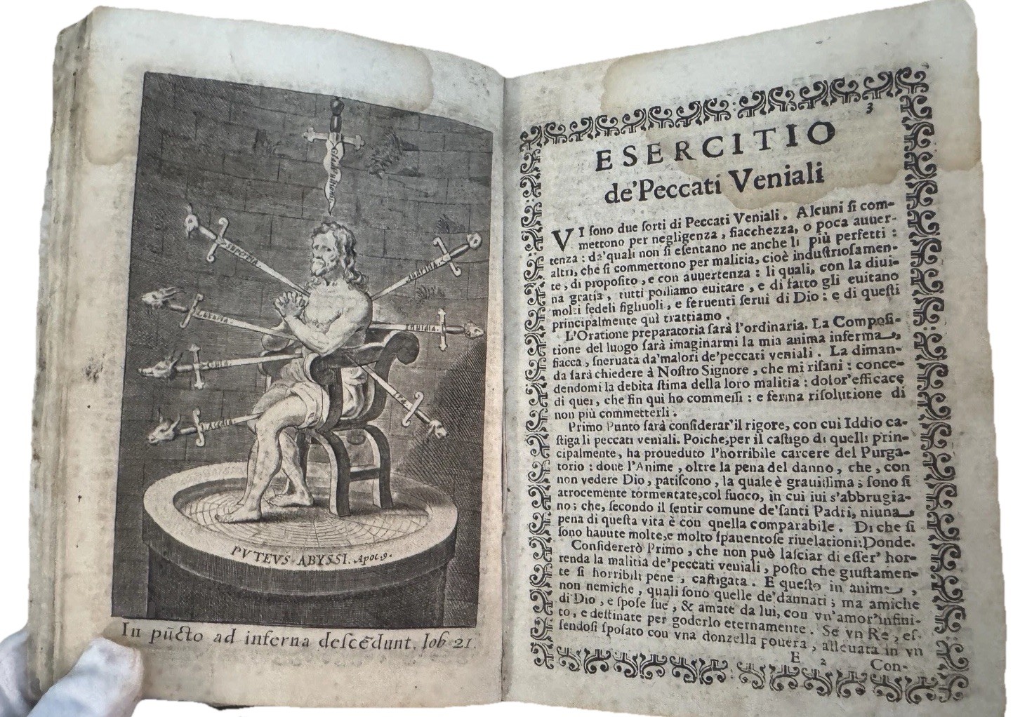 Rare 1667 Jesuit Spiritual Exercises St Ignatius Izquierdo 12 Engravings Vellum
