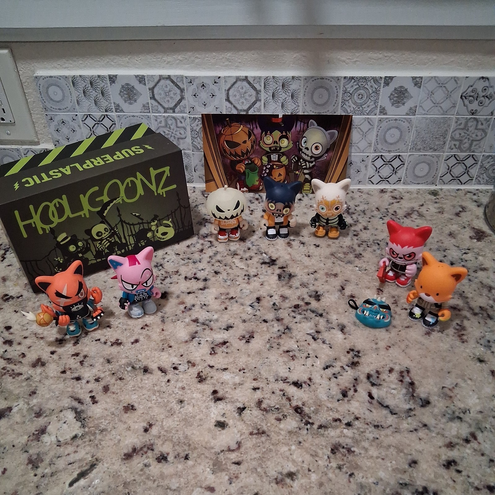 Superplastic Janky Hooligoonz Set Vinyl Figures  Lot of 7