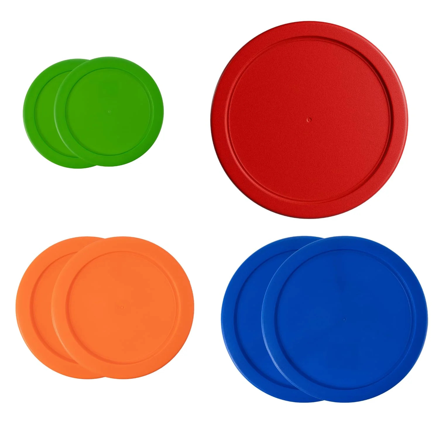 Replacement Lids for Pyrex Glass Containers 1-Cup 2-Cup 4-Cup 7 Cup Round 7pcs