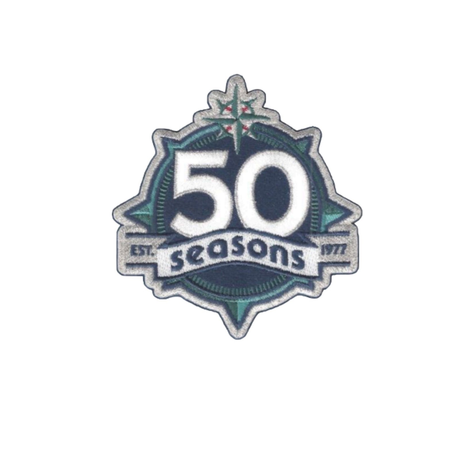 2026 Seattle Mariners 50th Anniversary Sleeve Patch