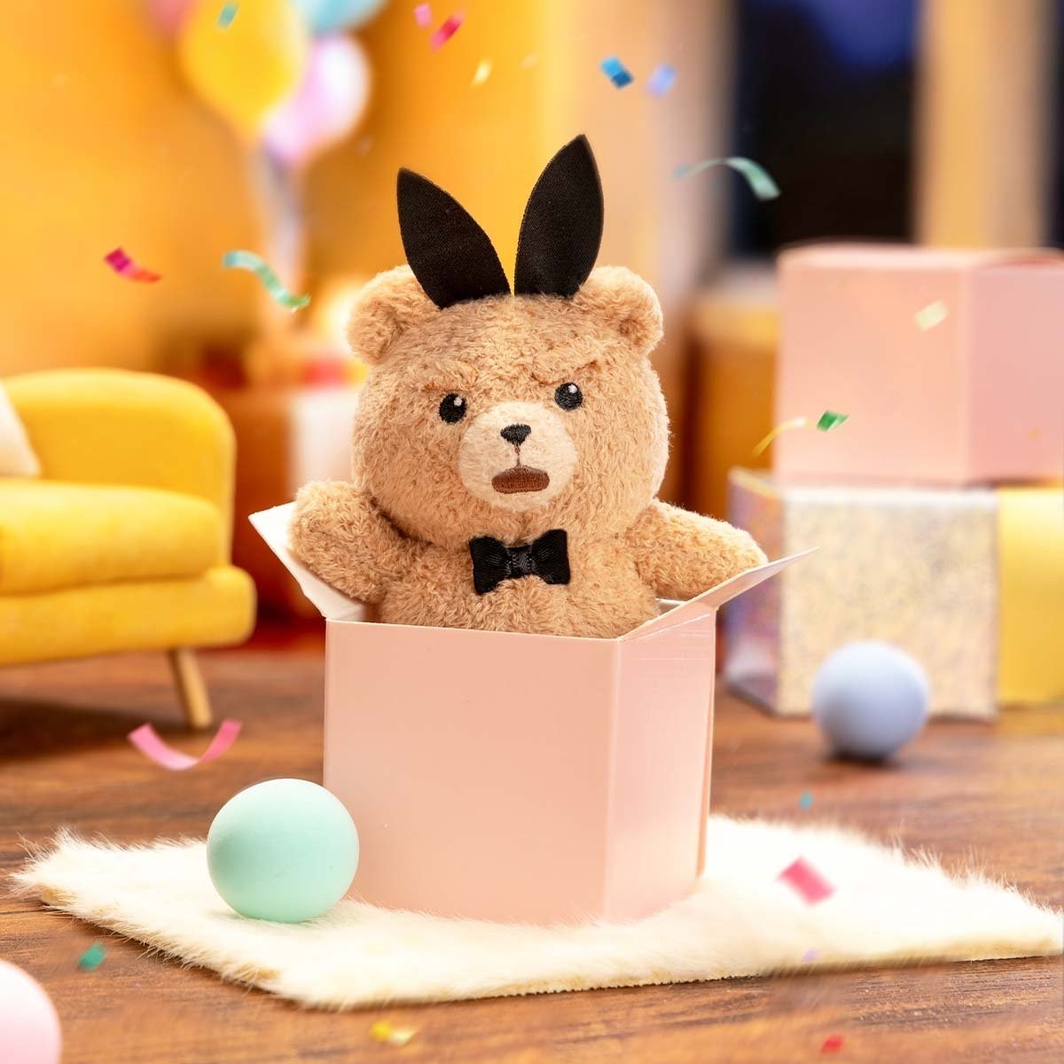 POP MART x Ted 2 - Baby Ted Action Plush Pendant Series Keychain Figure Toy Doll