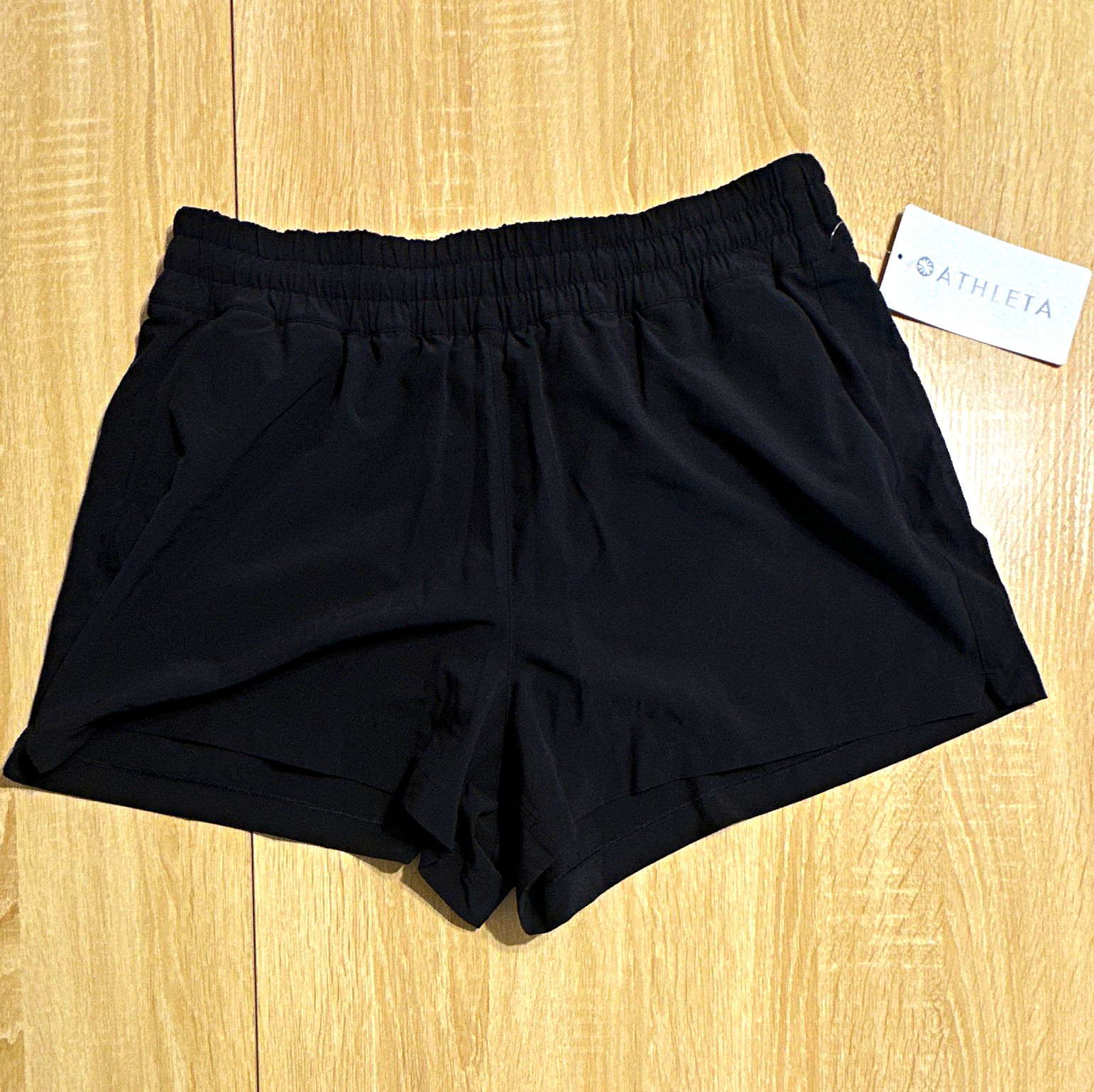 Athleta Hit Your Stride Run Short Women’s Running Shorts Black Quick Dry S Athleta Hit Your Stride Run Short Women’s Running Shorts Black Quick Dry S