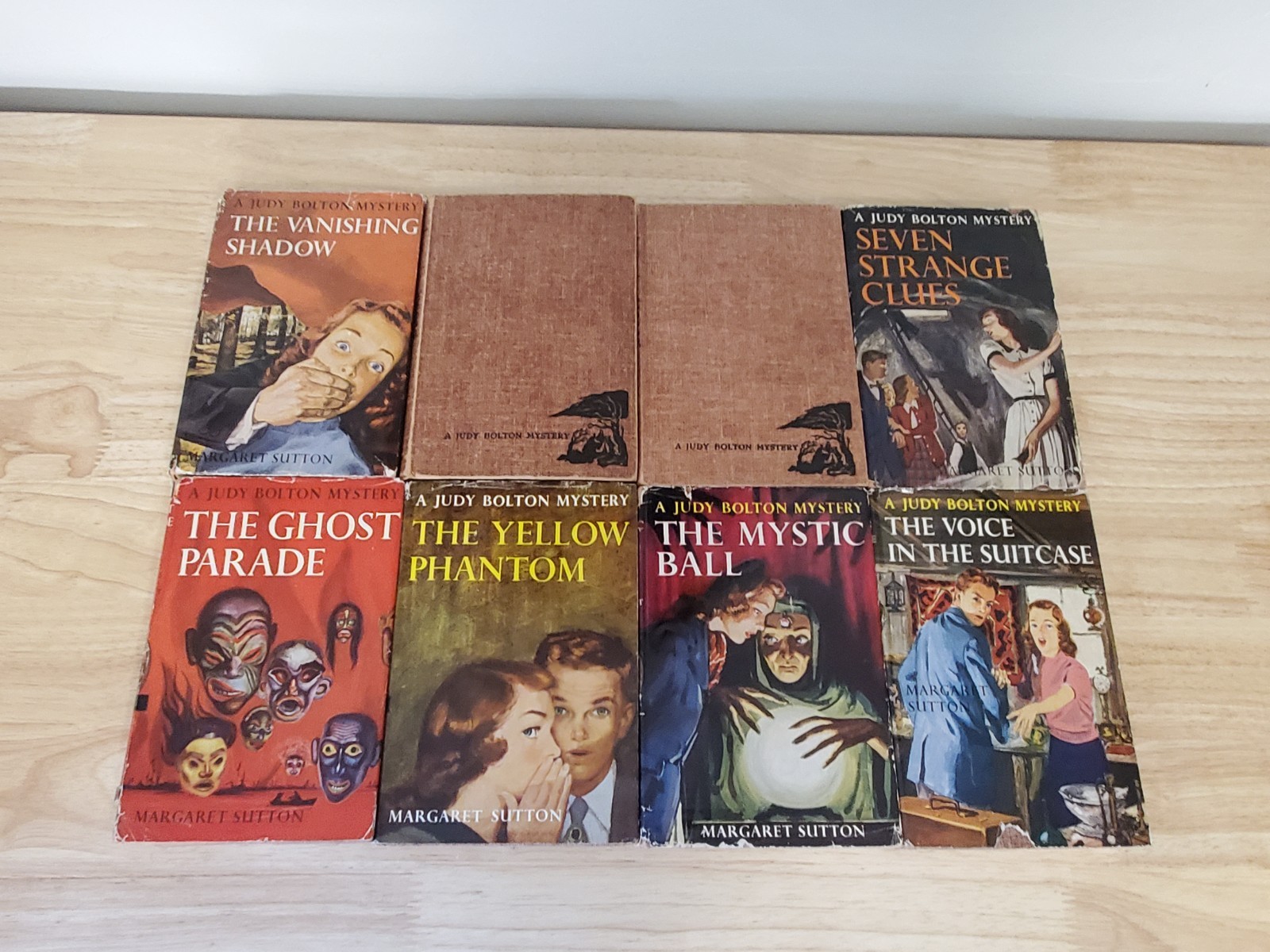 Vintage Judy Bolton Books Volumes 1-8 Margaret Sutton Reading Copies