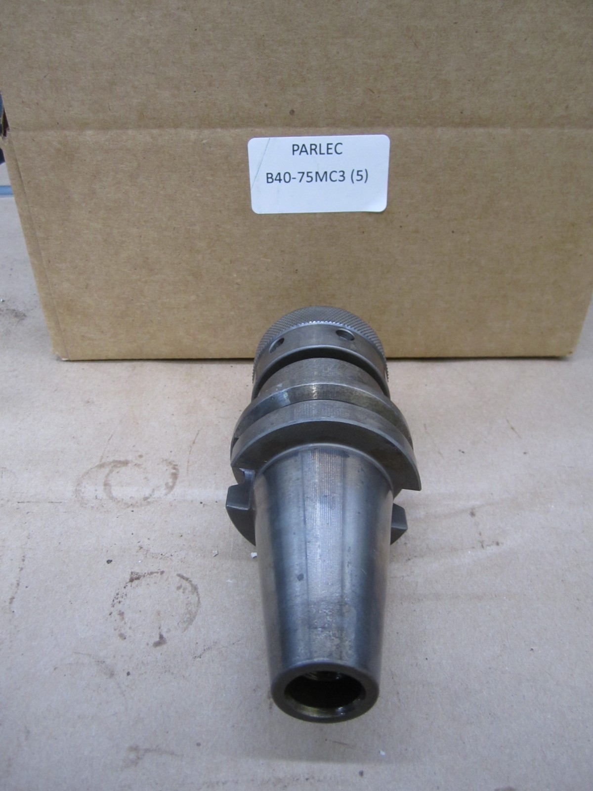 Parlec BT40 Power Mill Chuck Tool Holder B40-75MC3 3/4 Parlec BT40 Power Mill Chuck Tool Holder B40-75MC3 3/4