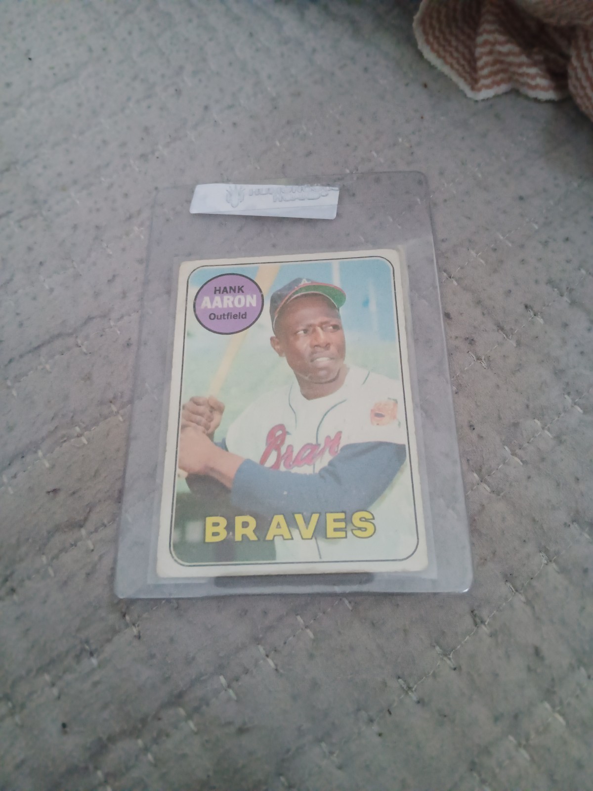 1969 Hank Aaron Topps #100