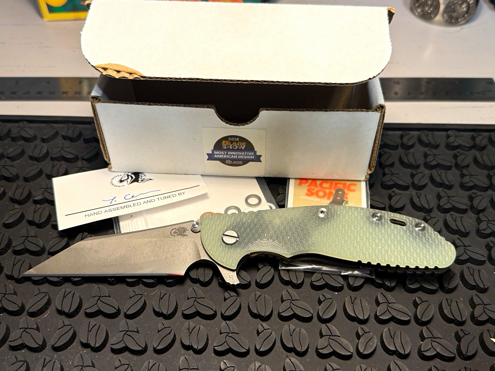Hinderer XM-24 Skinny Wharncliffe. S45VN, Working Finish, Triway Hinderer XM-24 Skinny Wharncliffe. S45VN, Working Finish, Triway