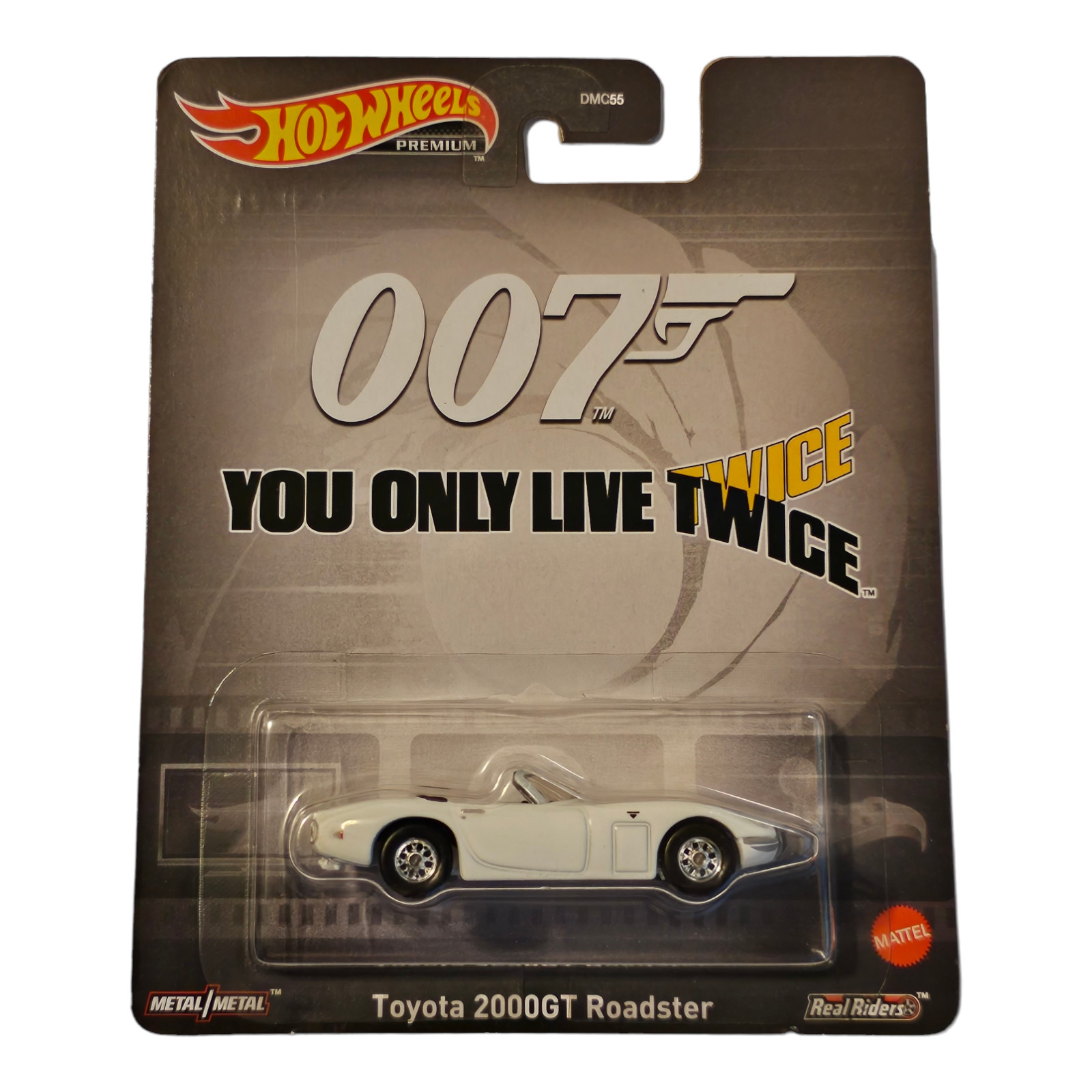 Hot Wheels Car James Bond 007 You Only Live Twice Toyota 2000GT Roadster Toy Hot Wheels Car James Bond 007 You Only Live Twice Toyota 2000GT Roadster Toy